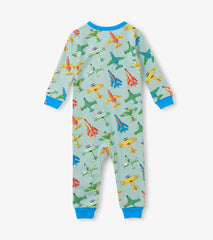 Baby Boys Vintage Aircrafts Cotton Sleeper