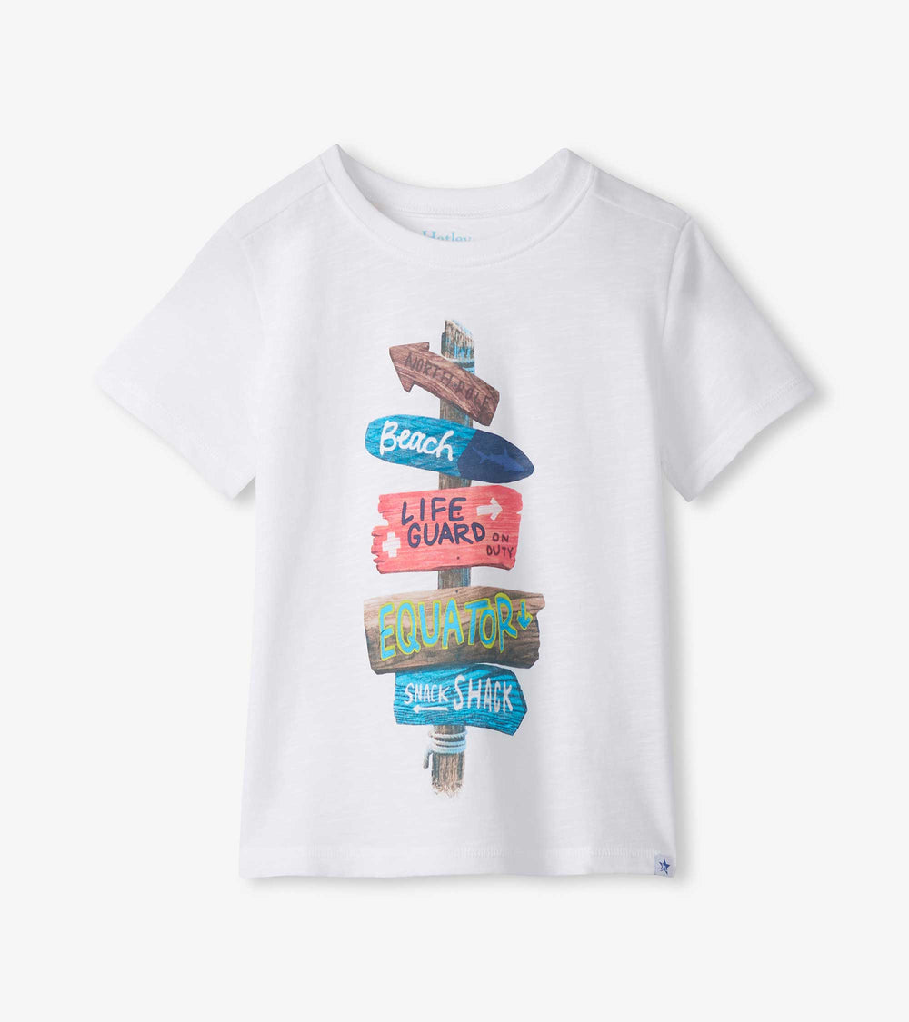 Boys Beach Life Graphic Tee