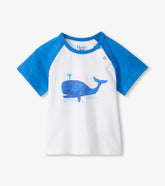 Baby & Toddler Boys Spouting Whale Raglan T-Shirt