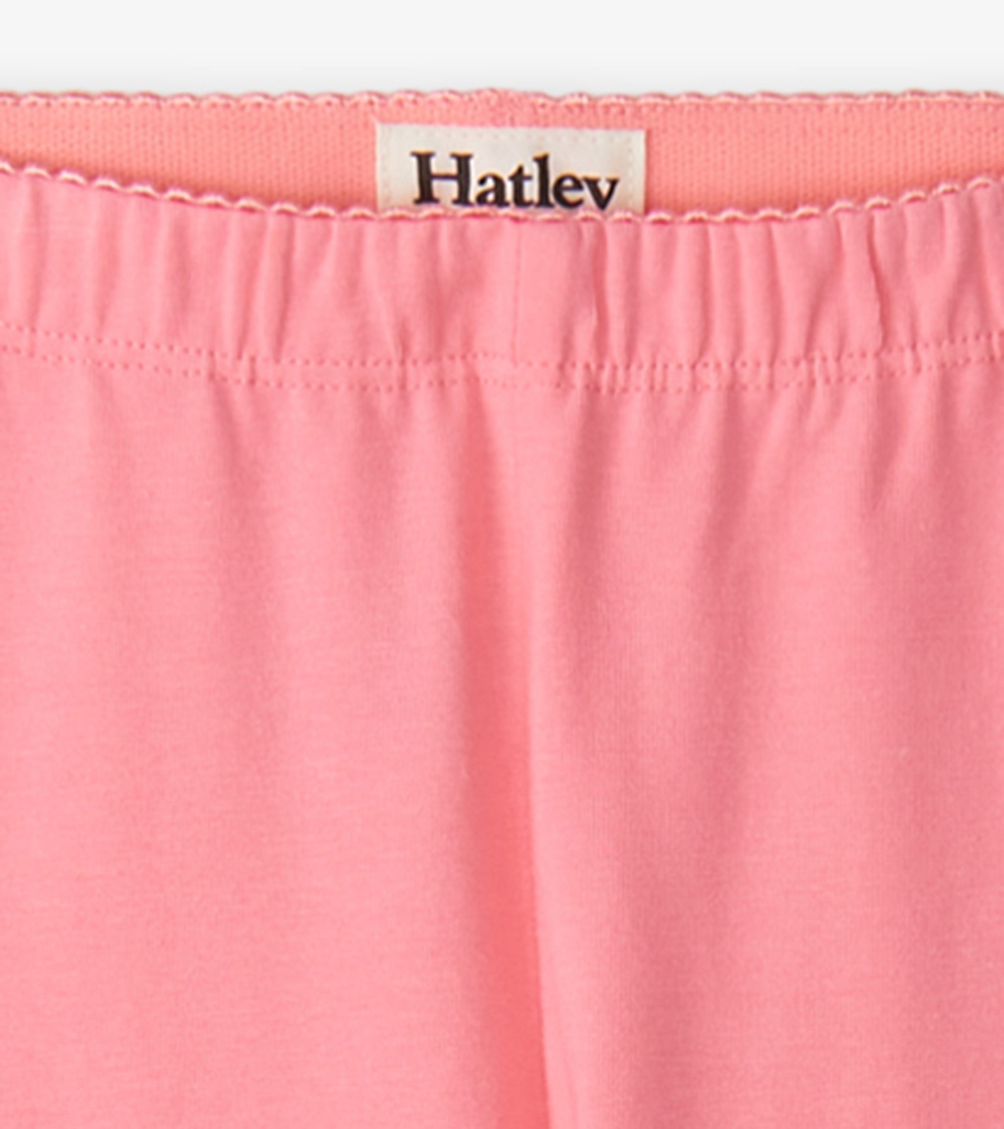 Girls Soft Pink Leggings