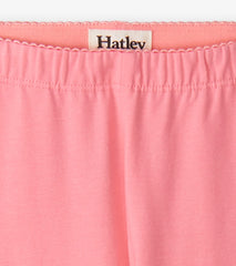 Girls Soft Pink Leggings