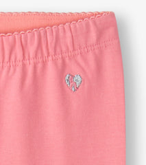 Girls Soft Pink Leggings