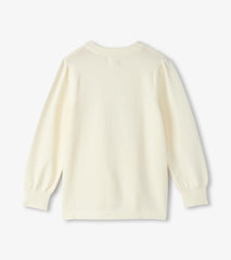 Girls Snowflake Pullover Sweater