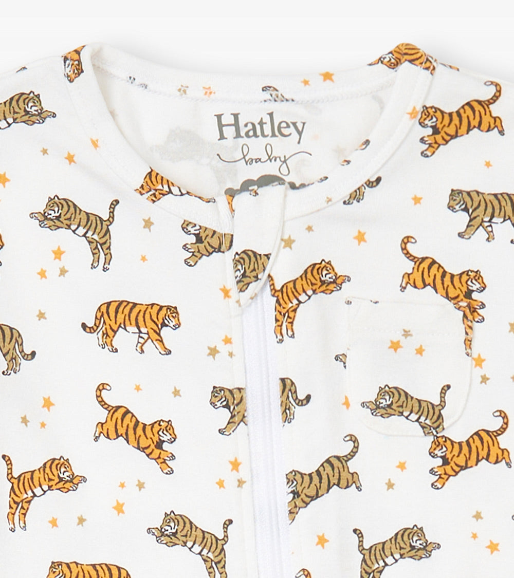 Baby Boys Celestial Tigers Bamboo Sleeper