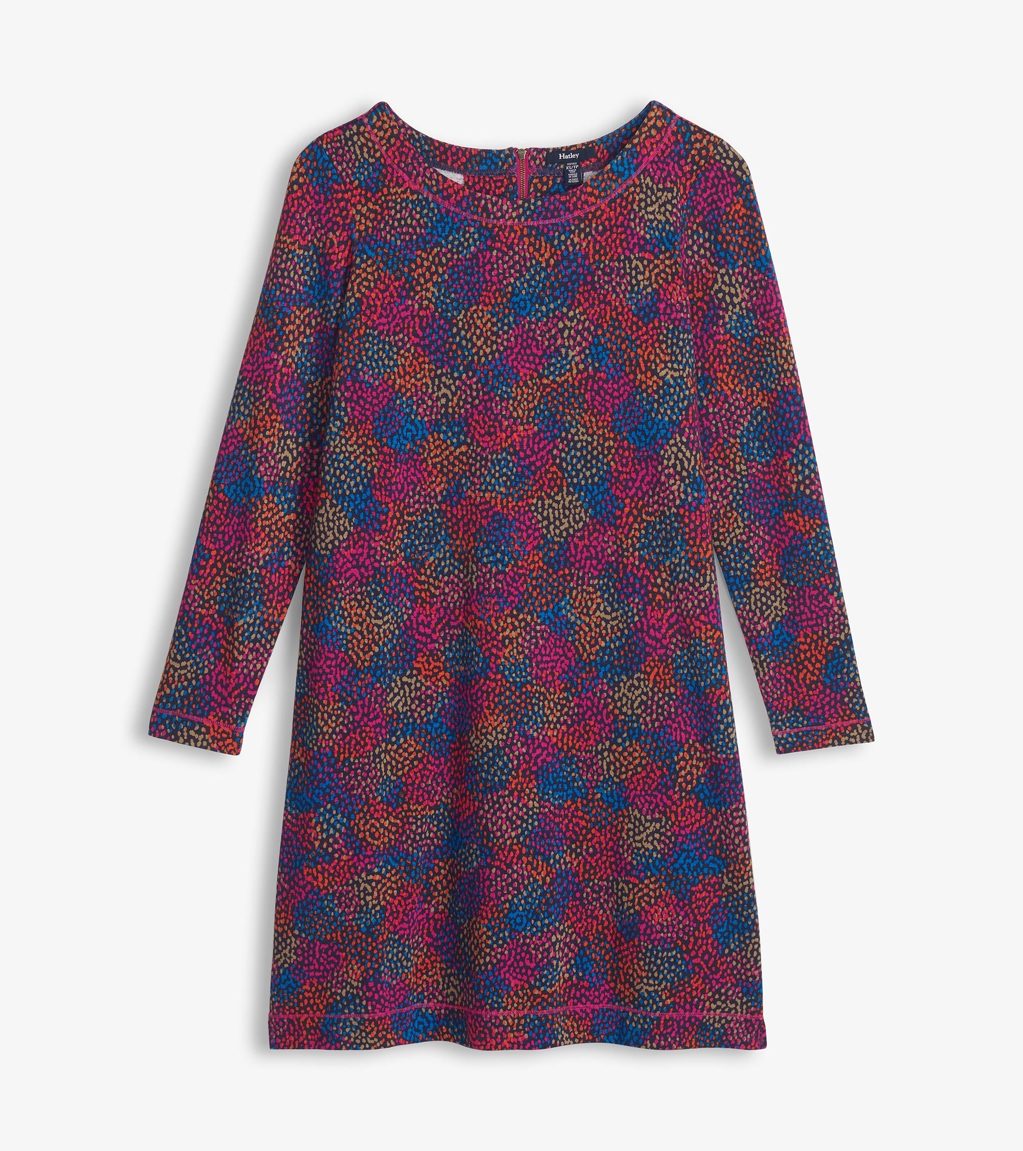 Olivia Dress - Dot Cluster