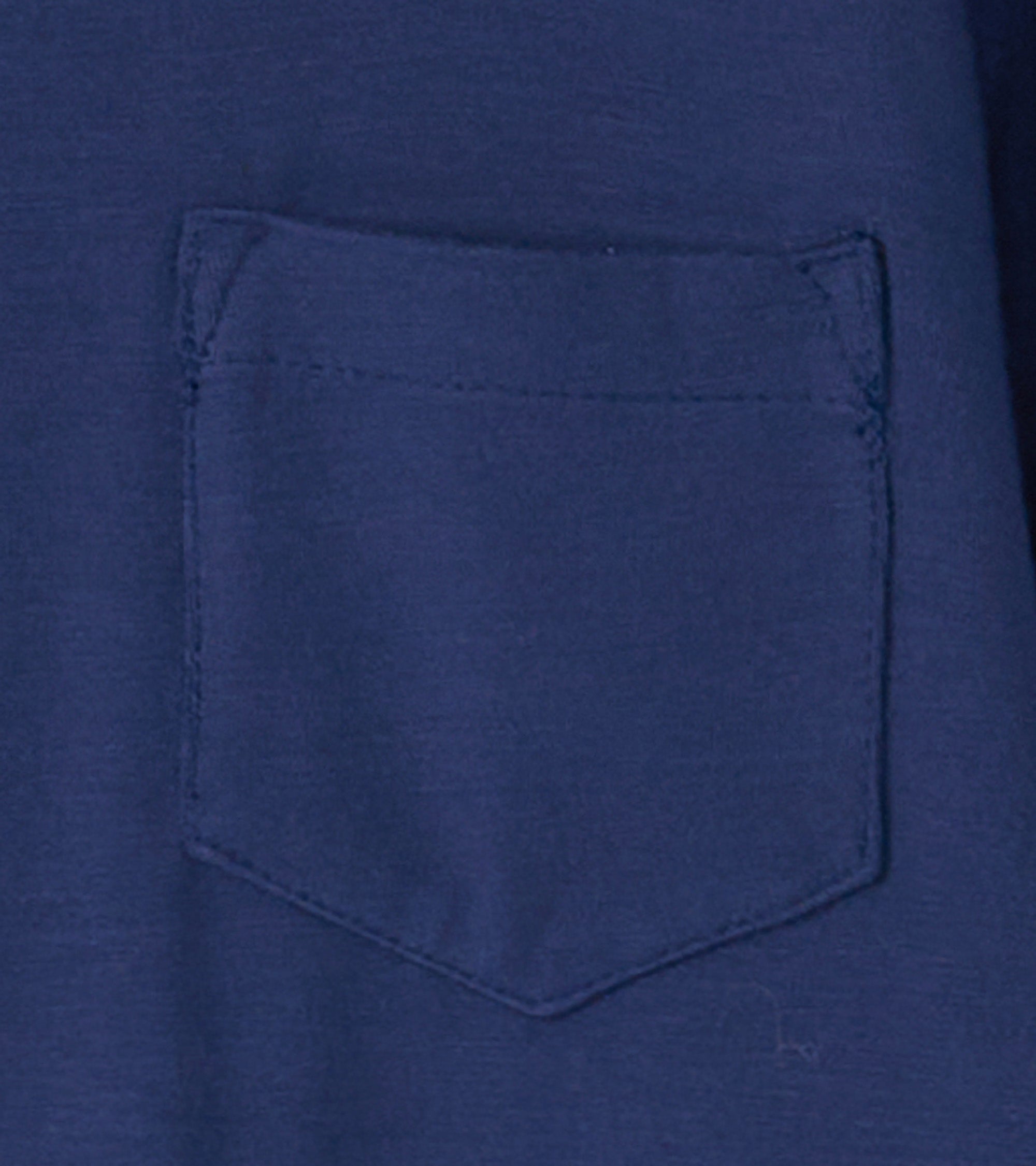 Boys Patriot Blue Long Sleeve Bamboo T-Shirt