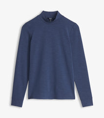 Mock Neck Top - Patriot Blue