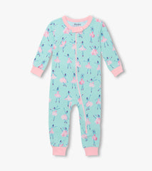 Baby Girls Ballet School Bamboo Sleeper