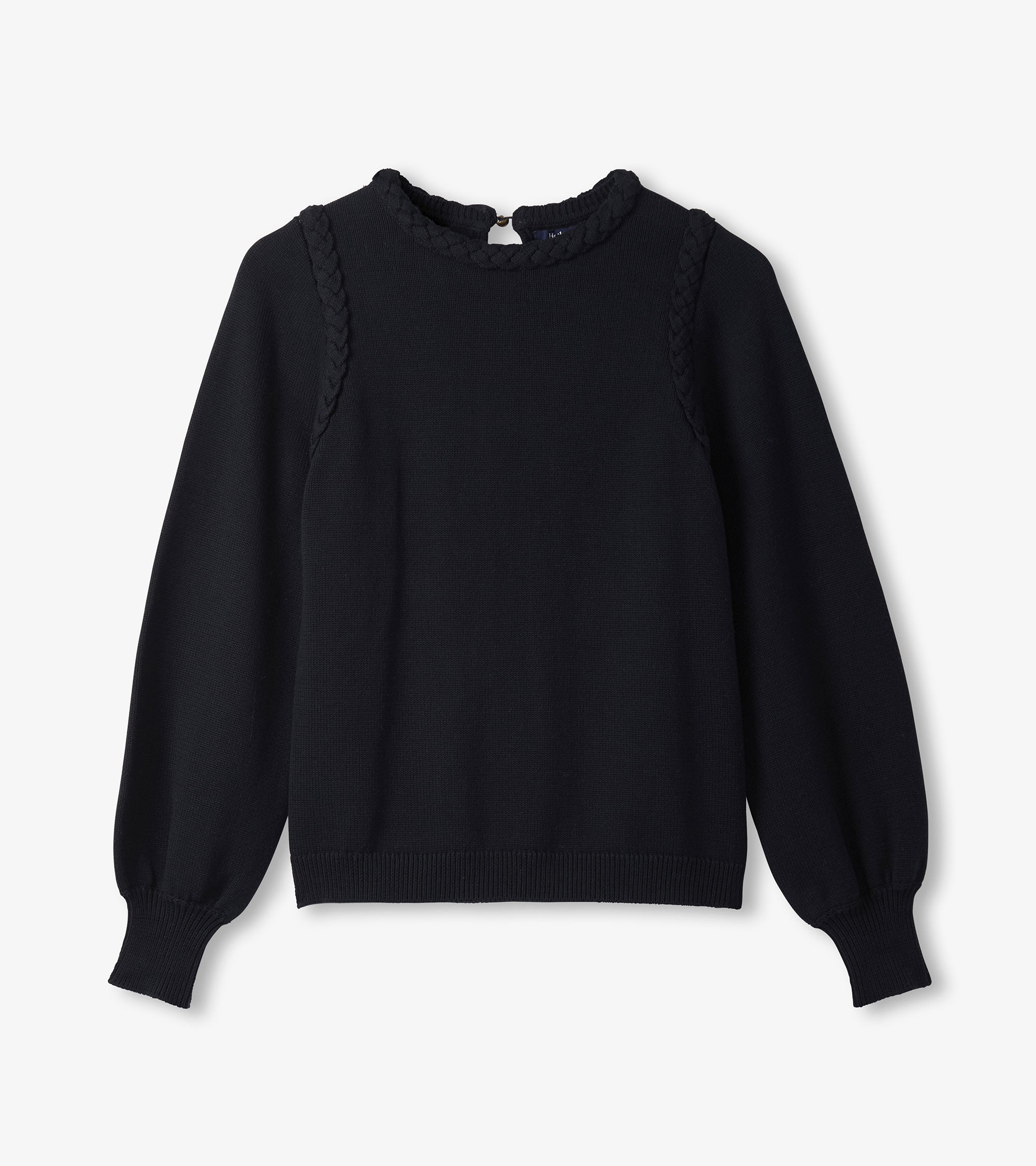 Braided Sweater - Black