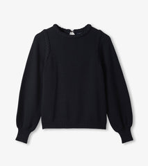 Braided Sweater - Black