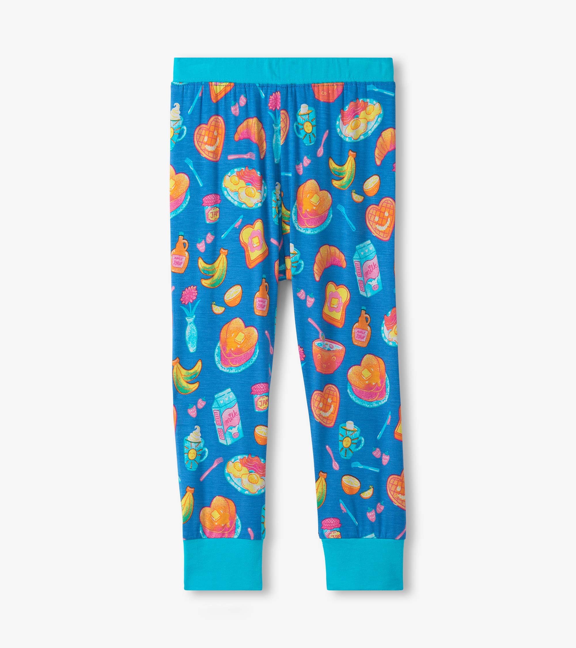 Girls Breakfast Bamboo Pajama Set