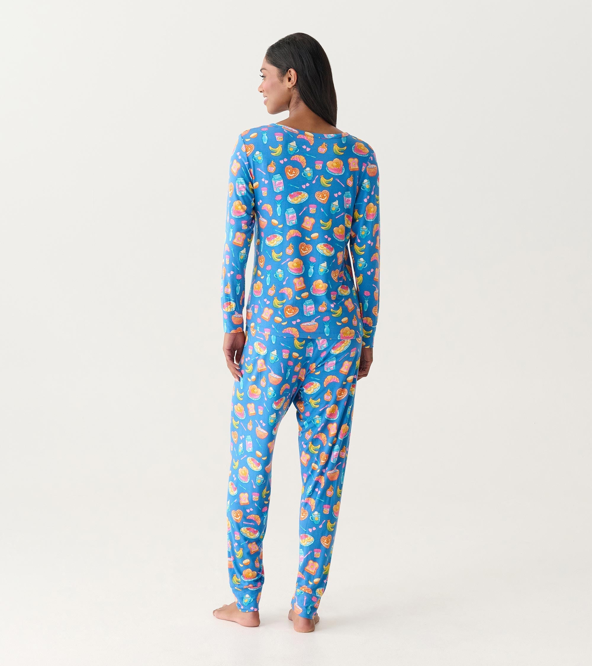 Women's Breakfast Bamboo Pajama Set