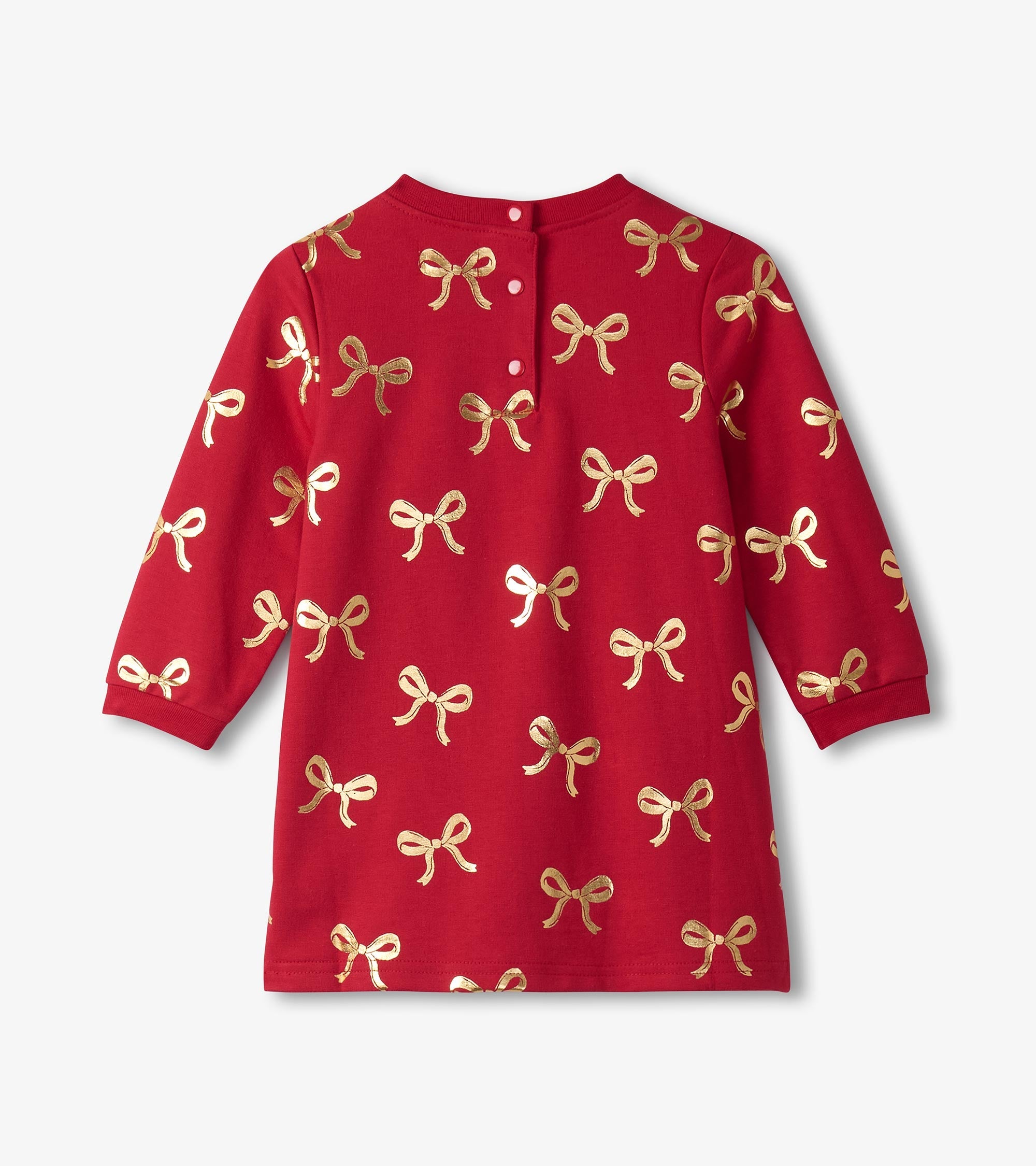 Baby & Toddler Girls Gold Ribbon Dress