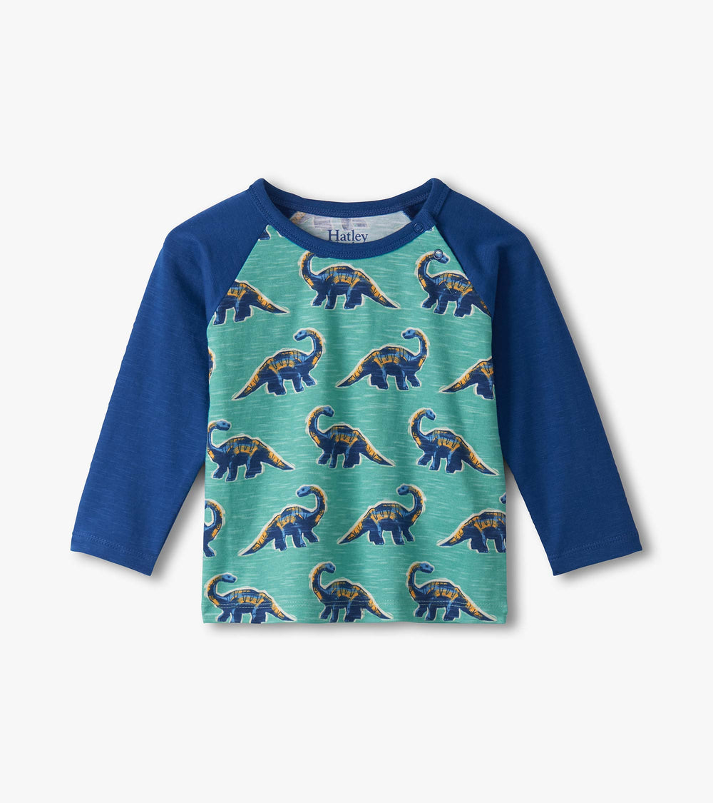Baby & Toddler Boys Dino Glow Raglan Lounge Set