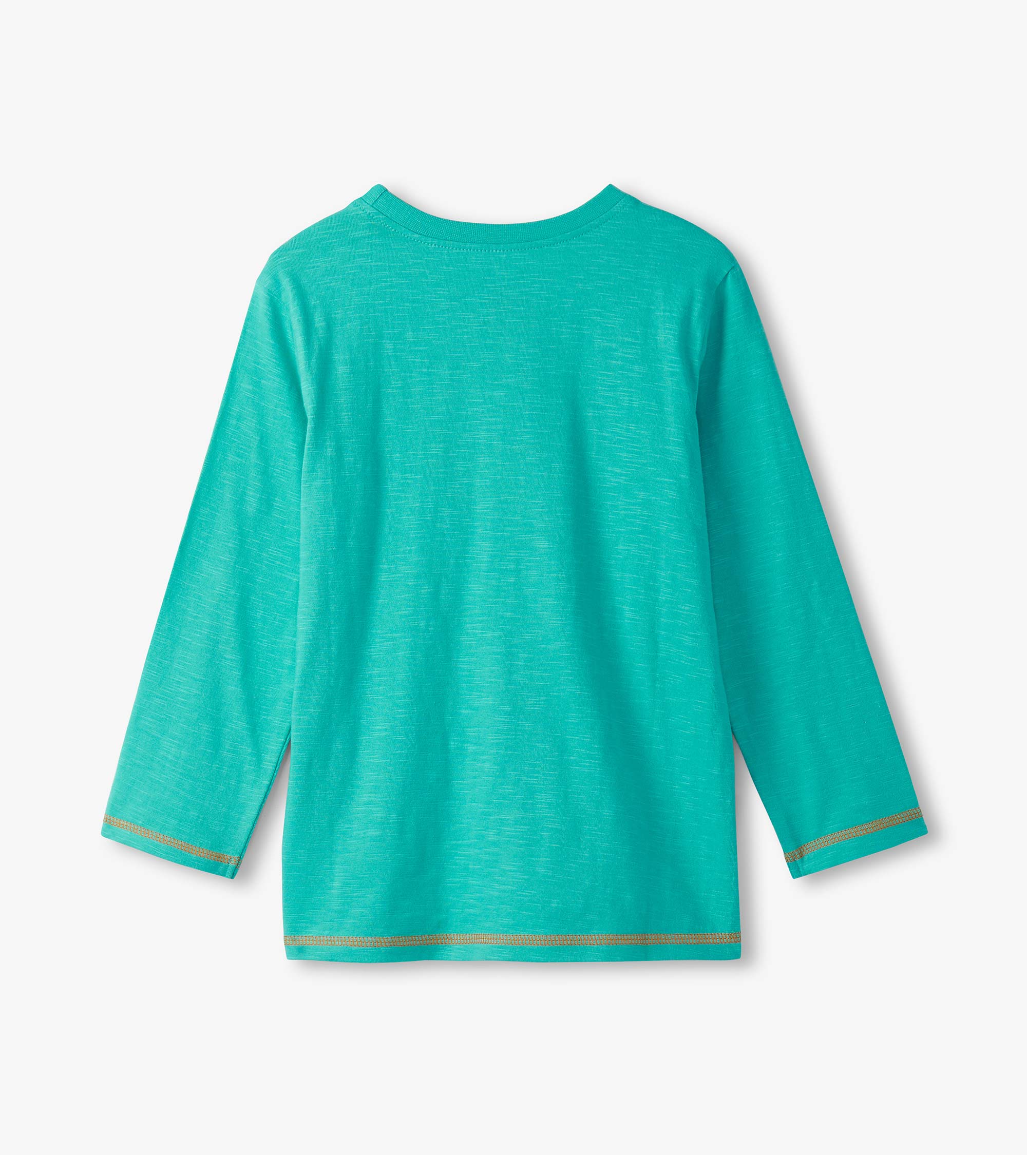 Boys Stegosaurus Glow in the Dark Long Sleeve Graphic Tee