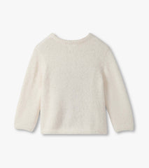 Baby & Toddler Girls Reindeer Furry Sweater