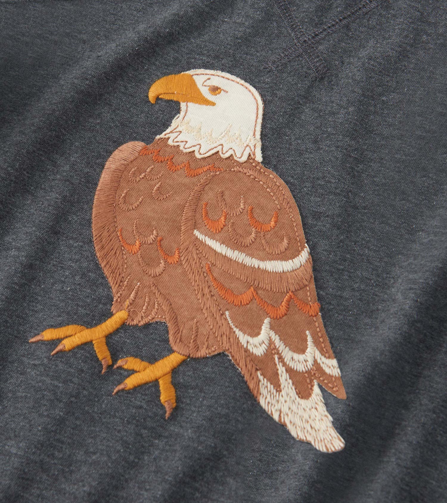 Boys Eagle Long Sleeve Raglan T-Shirt