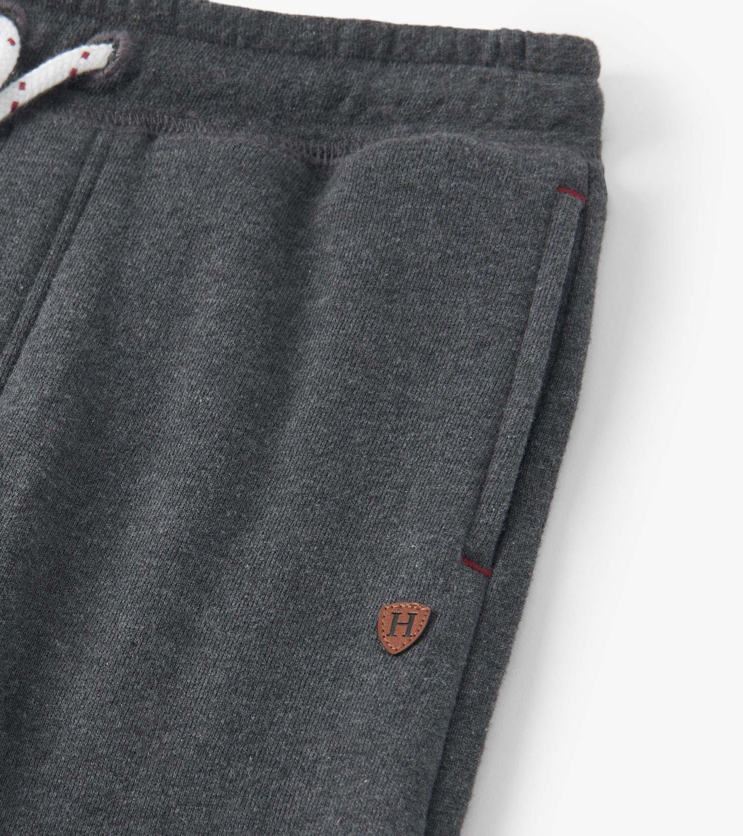 Boys Charcoal Melange Joggers