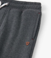 Boys Charcoal Melange Joggers
