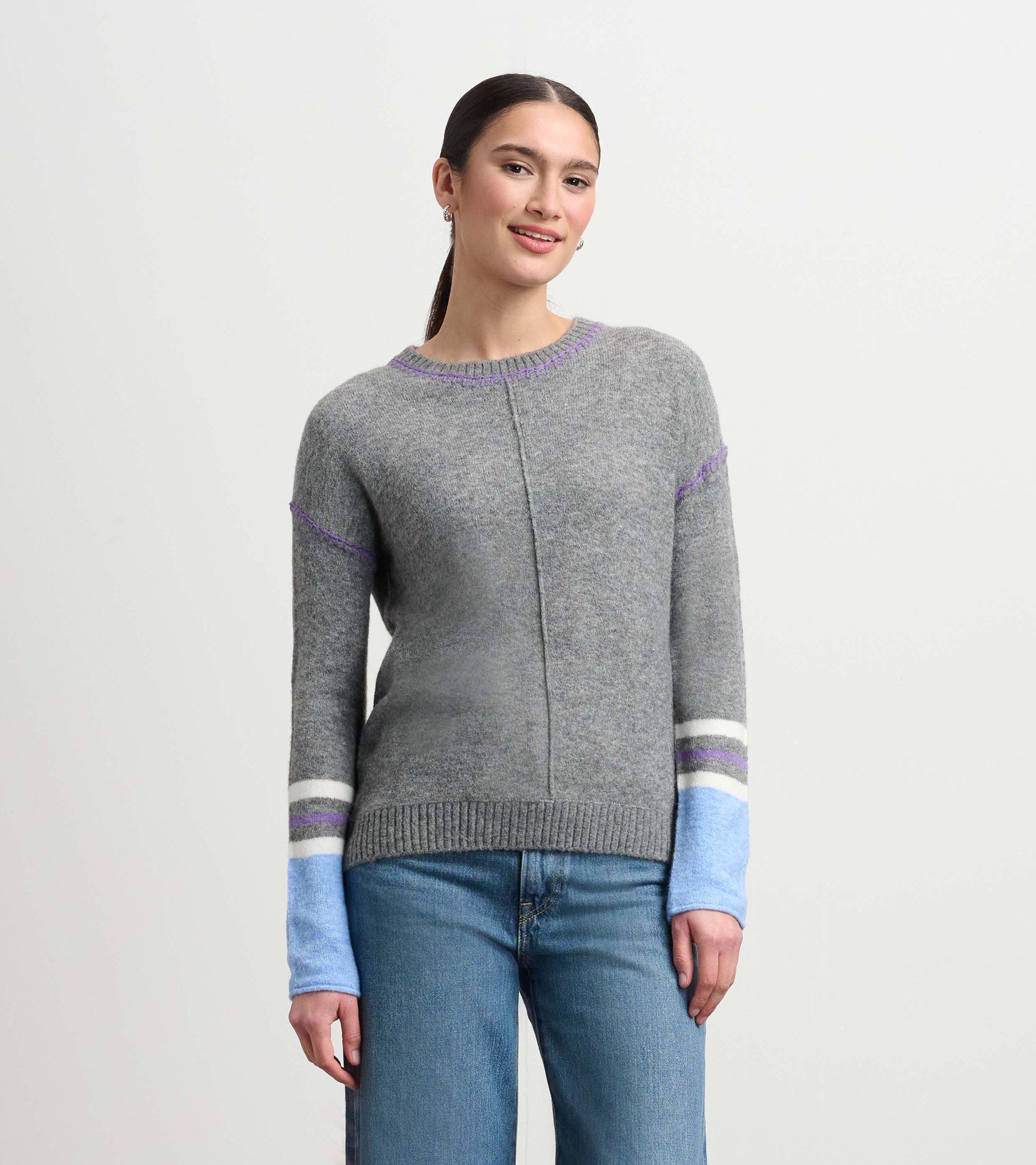 Avery Sweater - Charcoal Melange