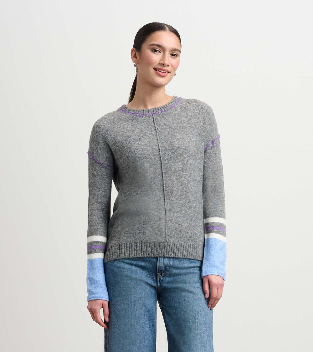 Avery Sweater - Charcoal Melange