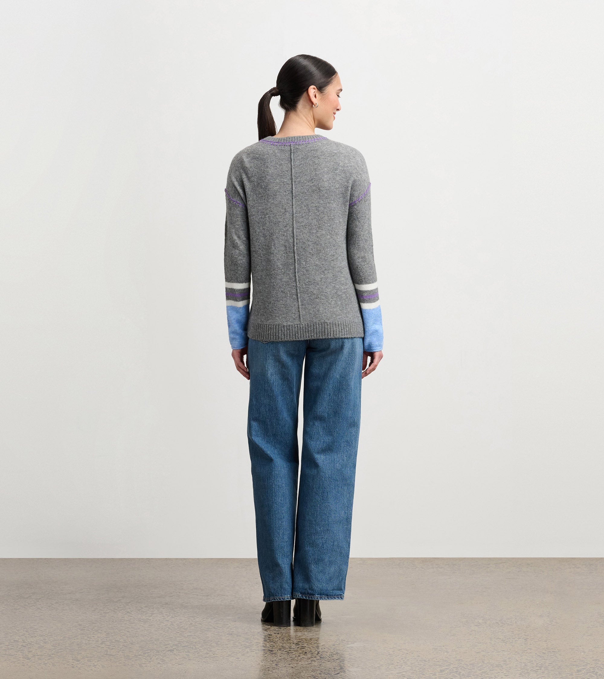 Avery Sweater - Charcoal Melange