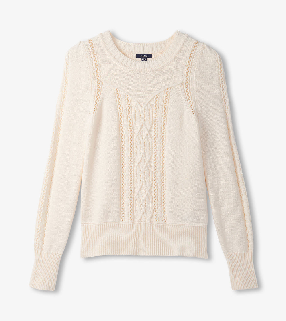 Phoebe Sweater - Cream