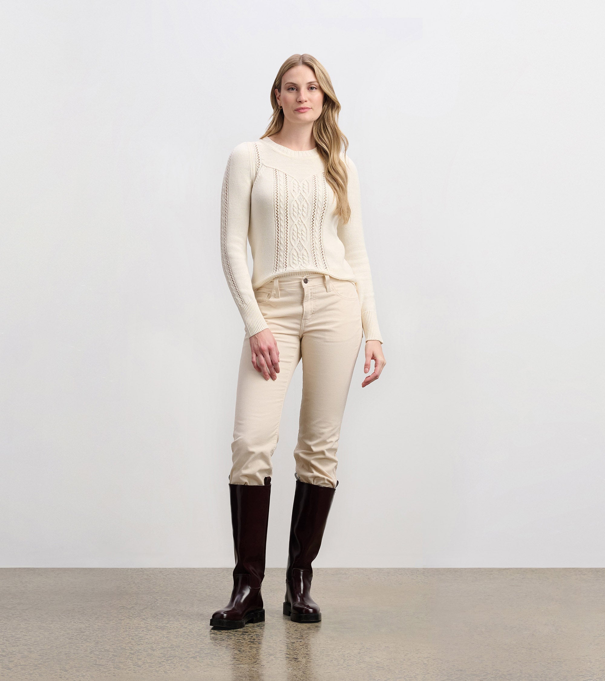 Phoebe Sweater - Cream