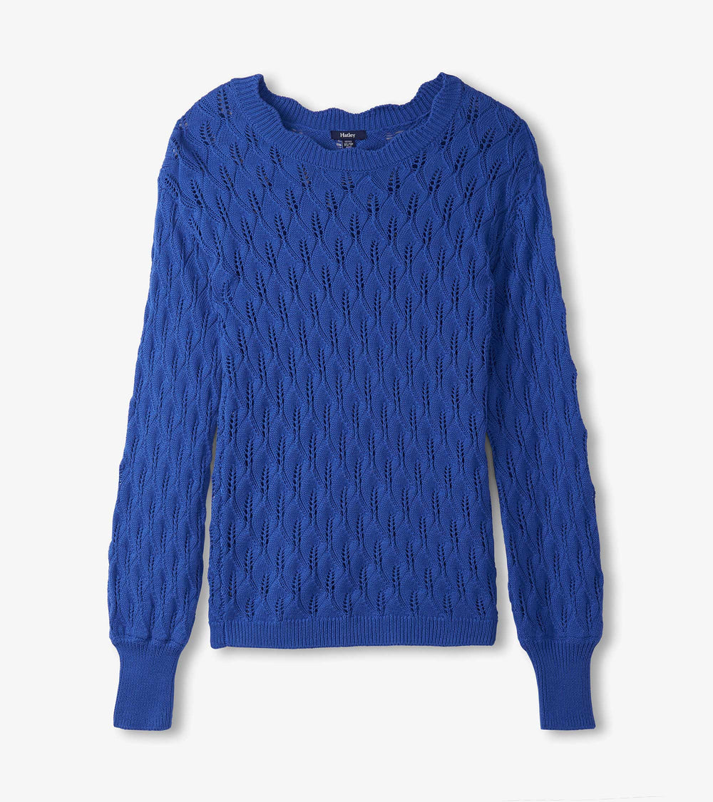 Iris Sweater - Denim Blue