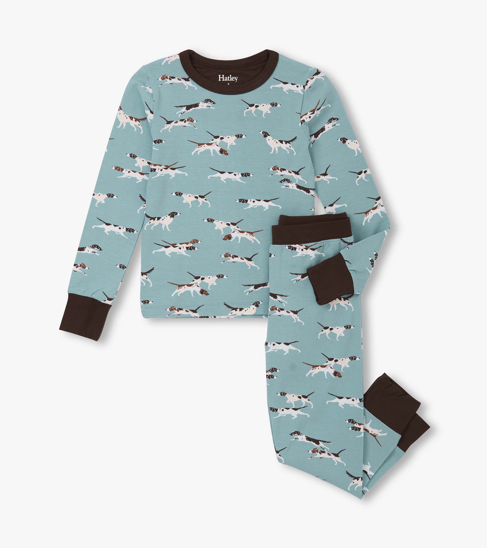 Boys Hunting Dogs Pajama Set