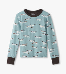 Boys Hunting Dogs Pajama Set