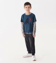 Boys Monster Fooler Long Sleeve T-Shirt