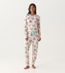 Women's Fall Floral Bamboo Pajama Set
