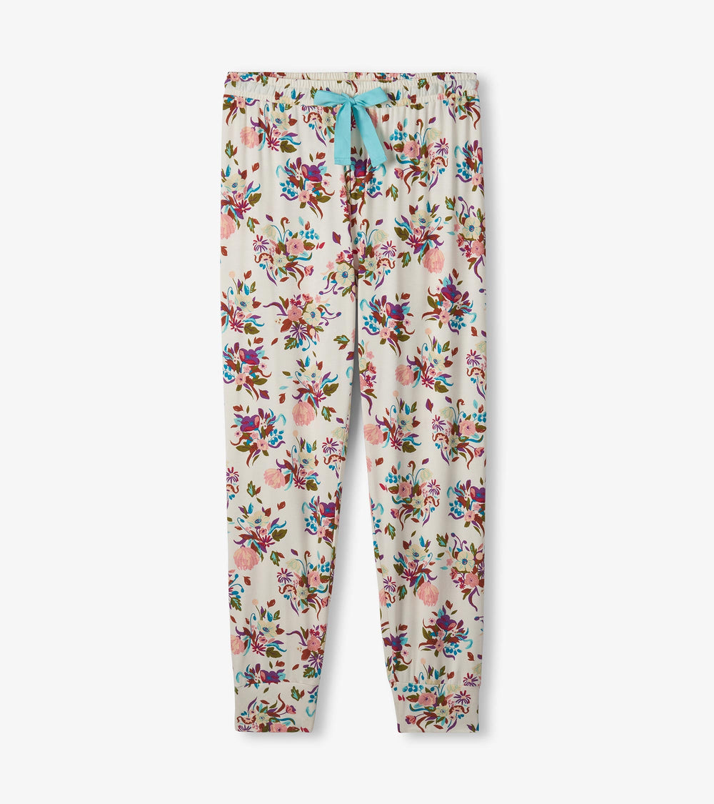 Women's Fall Floral Bamboo Pajama Set