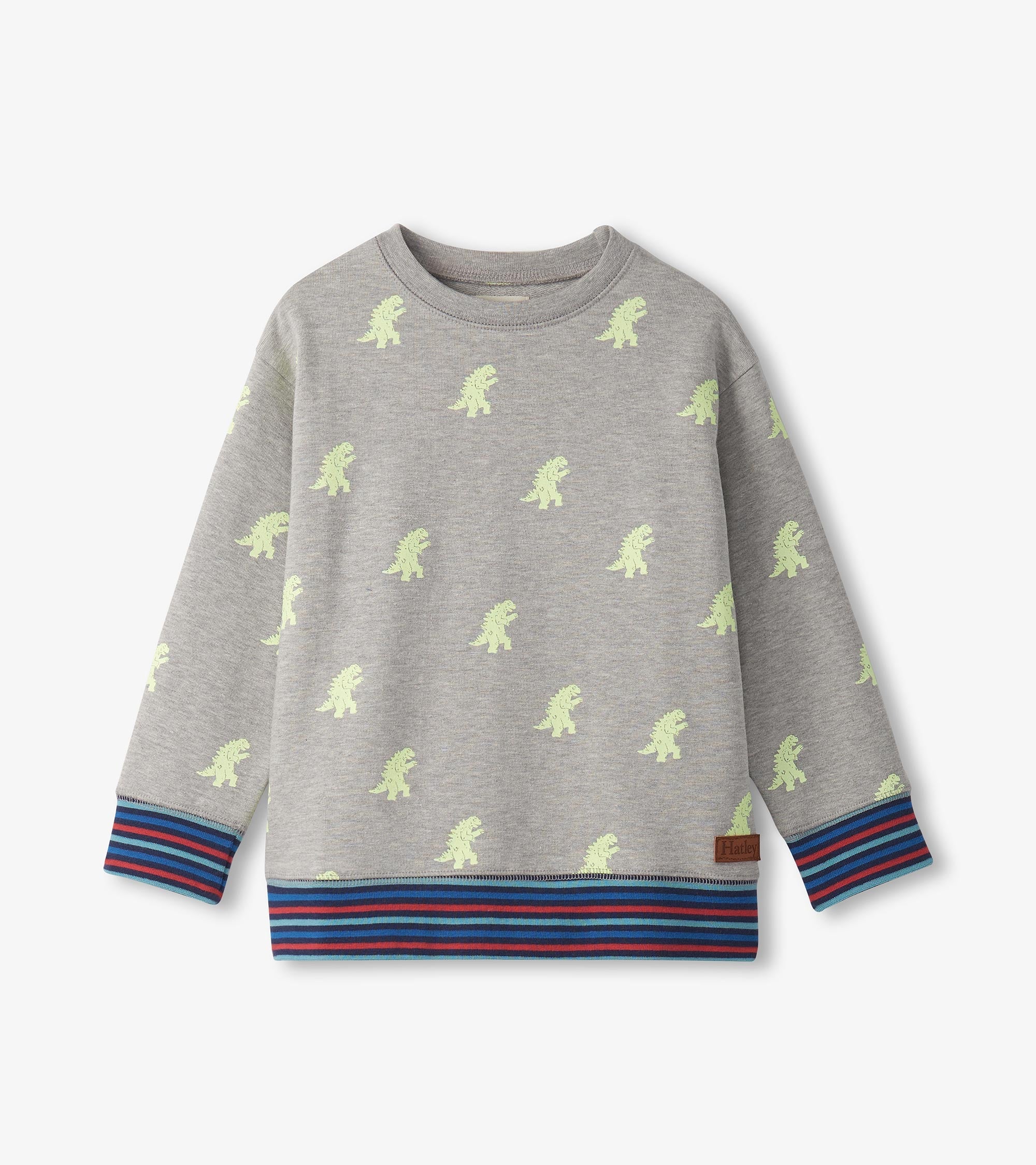 Boys Monster Glow in the Dark Pullover Sweatshirt