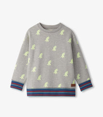 Boys Monster Glow in the Dark Pullover Sweatshirt