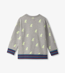 Boys Monster Glow in the Dark Pullover Sweatshirt