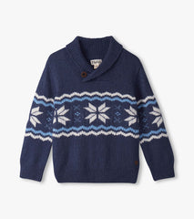 Baby & Toddler Boys Snowflake Pull Over Sweater