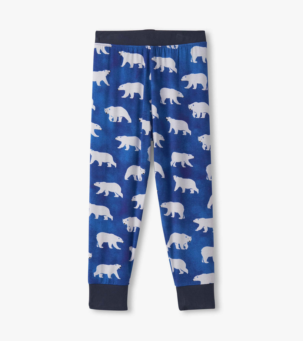 Boys Midnight Polar Bear Pajama Set