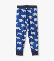 Boys Midnight Polar Bear Pajama Set