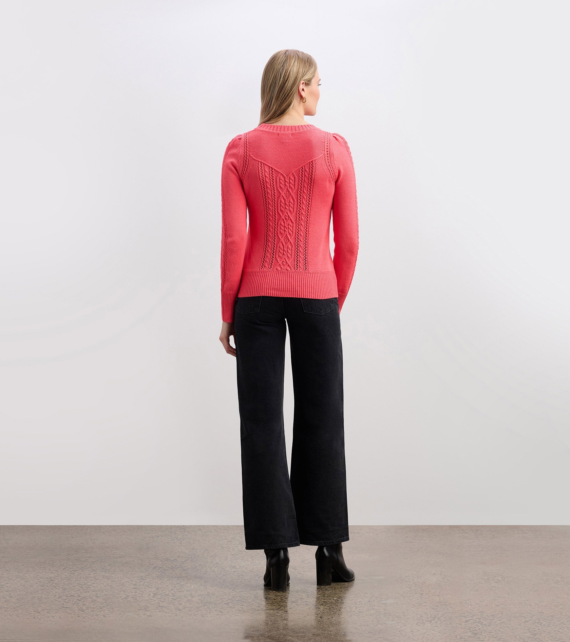 Phoebe Sweater - Neon Melon