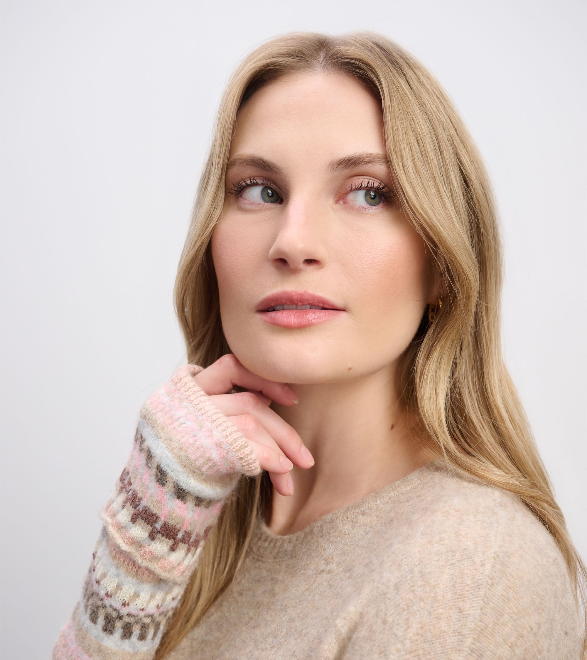 Sadie Sweater Dress - Oatmeal Melange