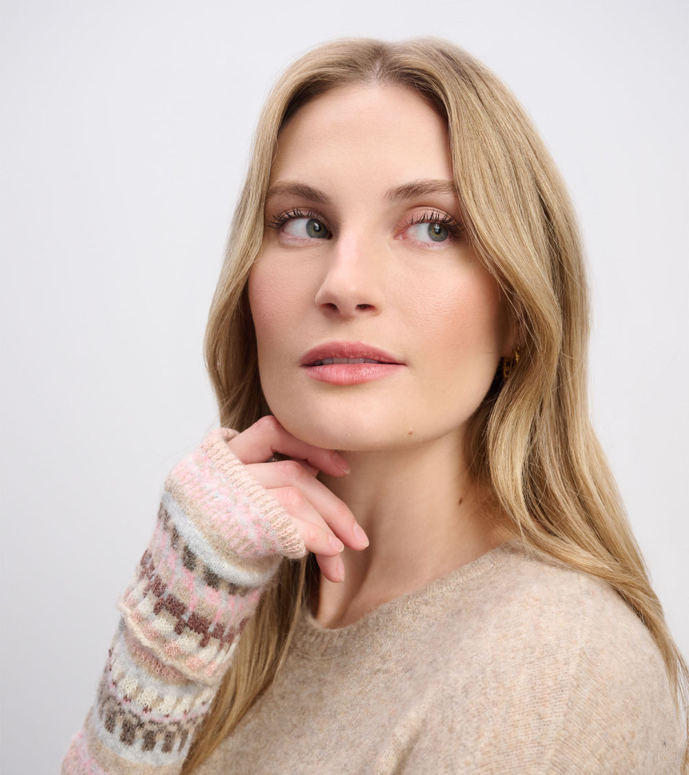 Sadie Sweater Dress - Oatmeal Melange