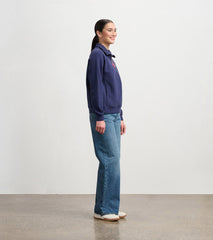 Mock Neck Pullover - Patriot Blue