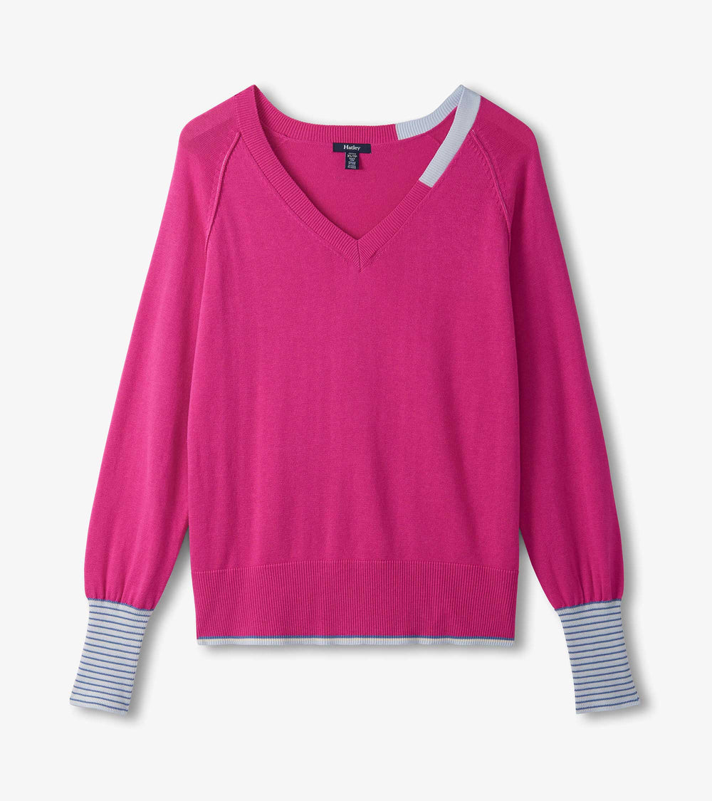 Cary Sweater - Pink Lagoon