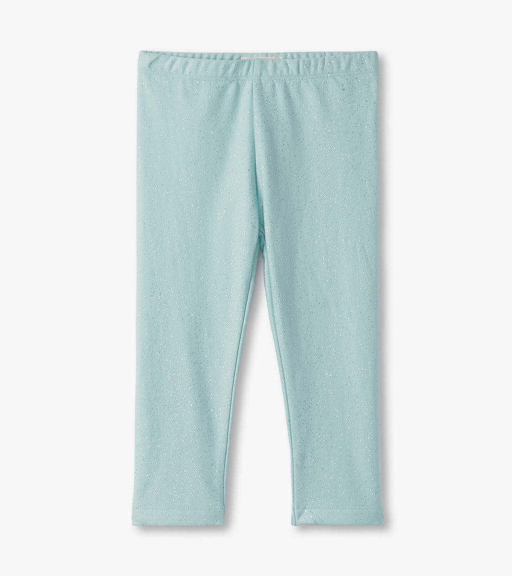 Baby & Toddler Girls Pastel Turquoise Hot Melt Cozy Leggings