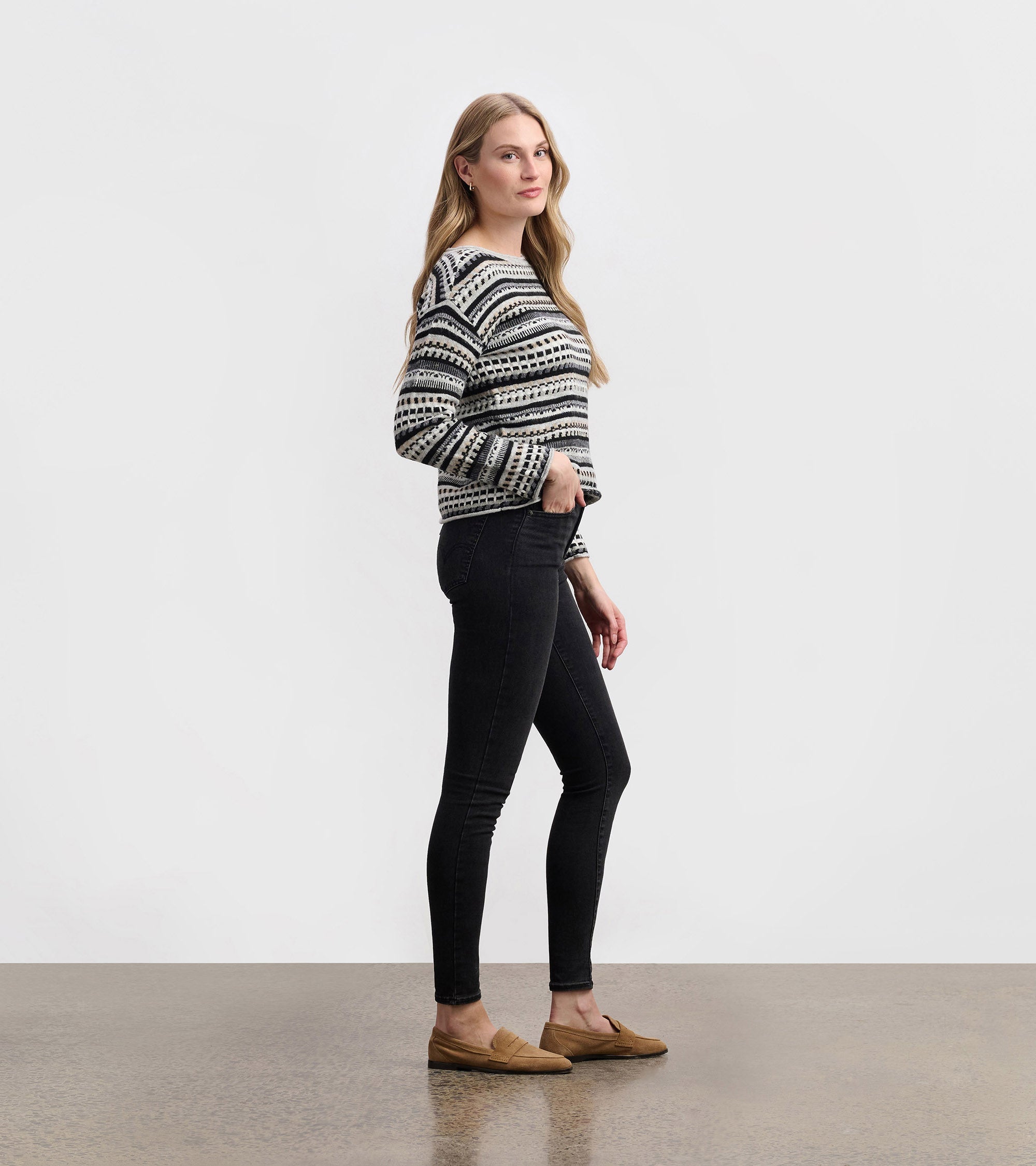 Hannah Sweater - Stone Grey