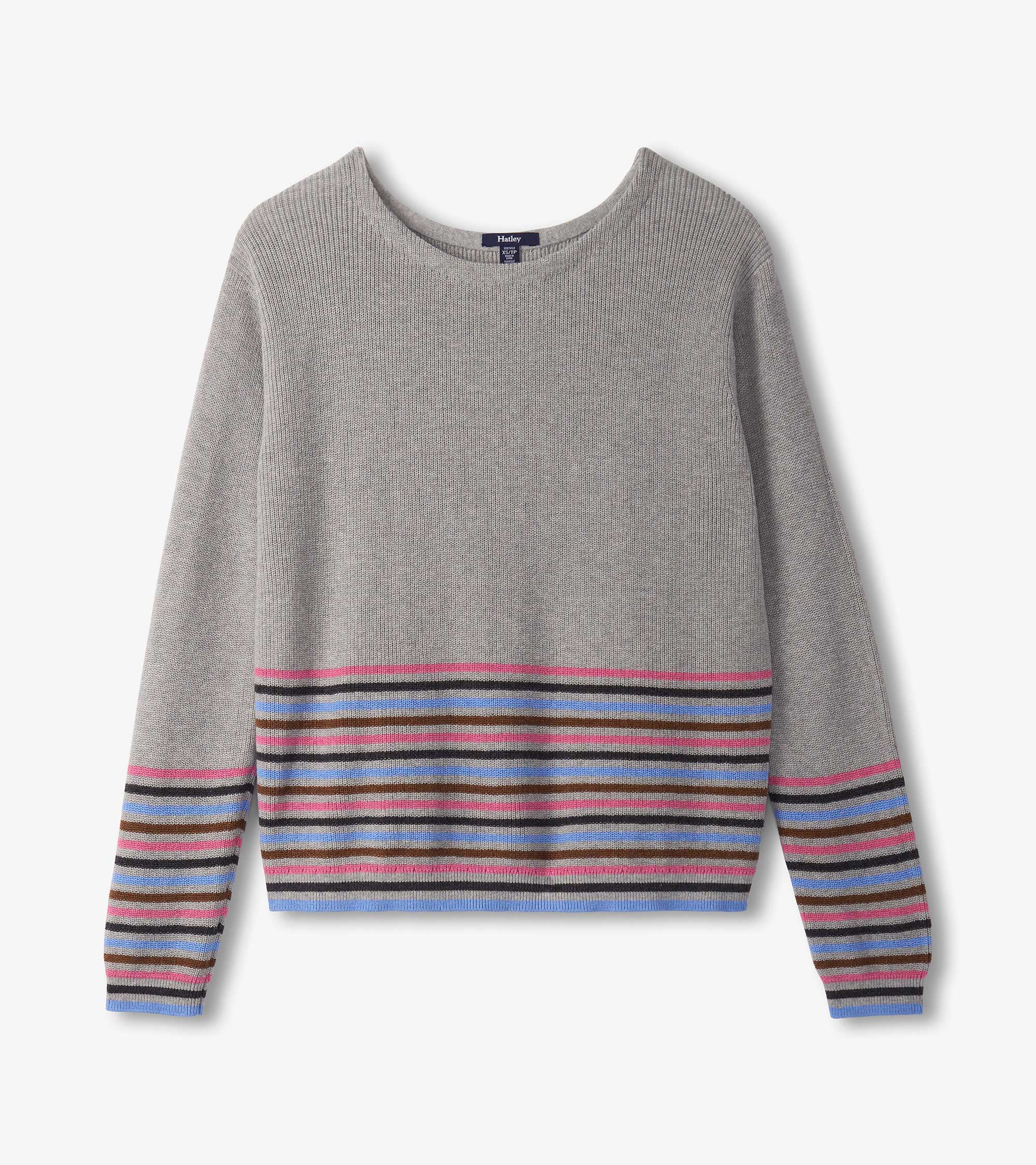 Devon Sweater - Autumn Stripes