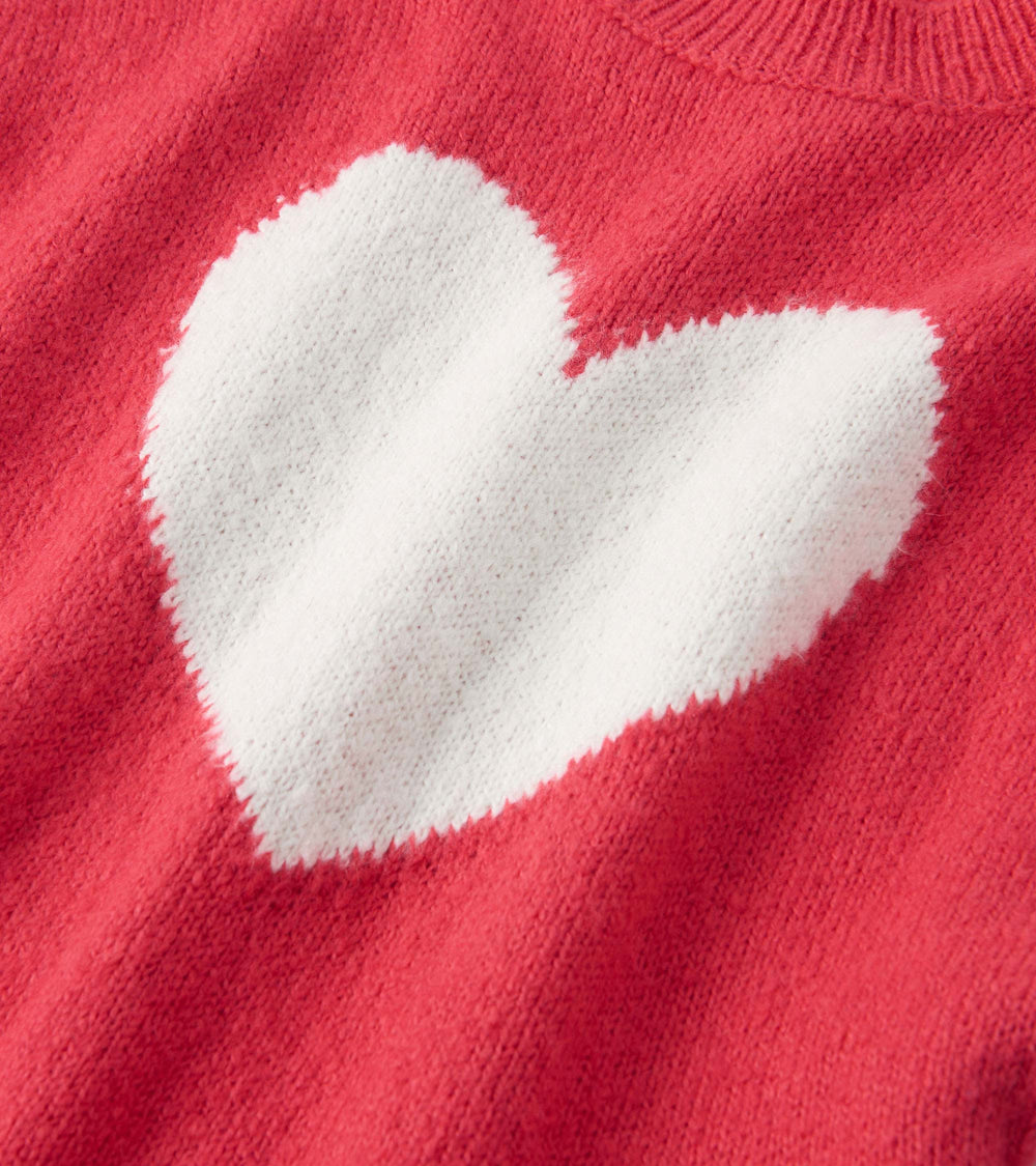 Girls Red Everywhere Sweater Vest