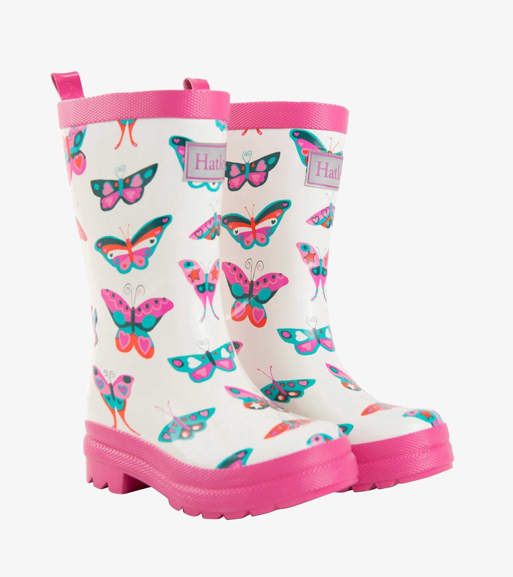 Groovy Butterflies Rain Boots